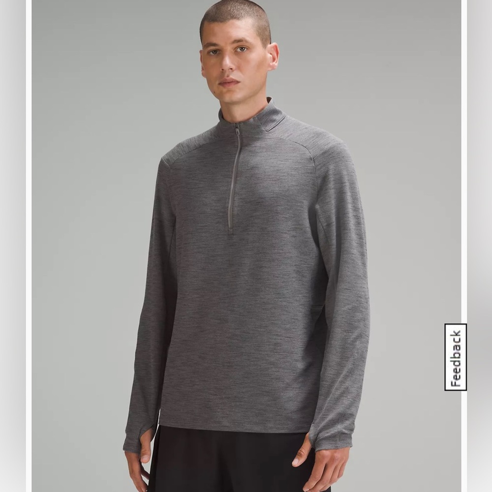 NWT! Lululemon Surge warm half zip